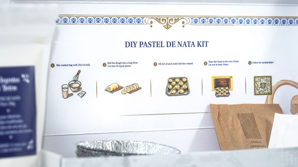 Caja de pasteles de nata – Caja gourmet portuguesa | LUSOBOX