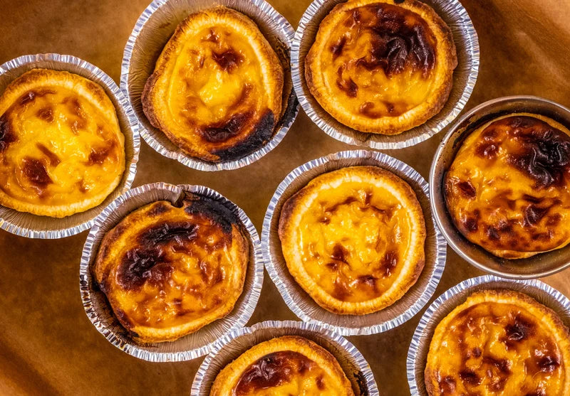 Caja de pasteles de nata – Caja gourmet portuguesa | LUSOBOX